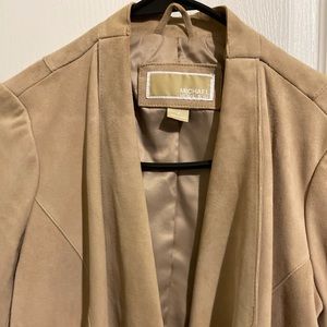 Michael kors genuine suede jacket size S